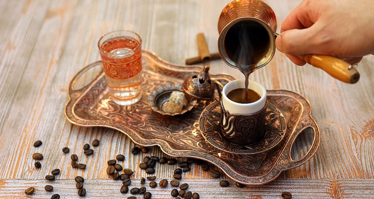 قهوه جوش مسی