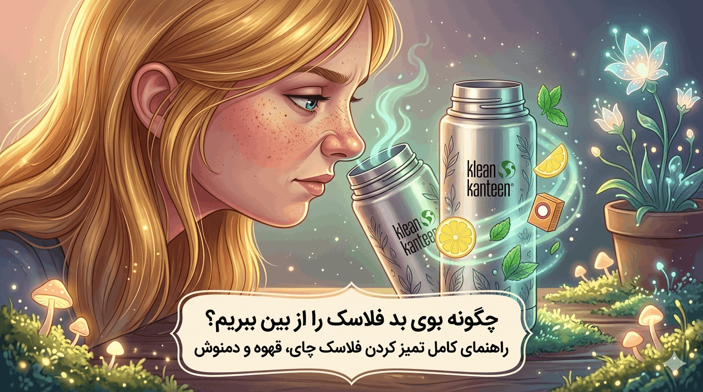 چگونه بوی بد فلاسک را از بین ببریم؟ راهنمای کامل تمیز کردن فلاسک چای، قهوه و دمنوش