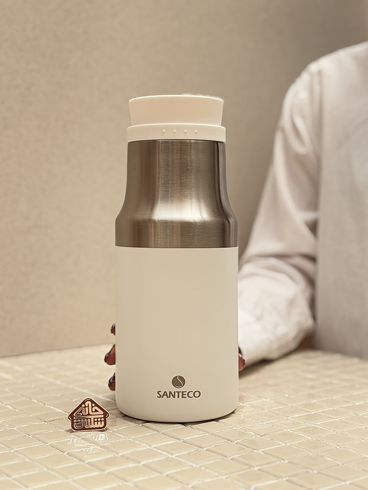 خرید فلاسک و ماگ استیل درب تریتان مدل MOLLE & NORA برند فرانسوی SANTECO
