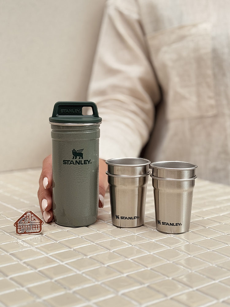 خرید شات استنلی (4عددی) مدلTHE NESTING SHOT GLASS SET