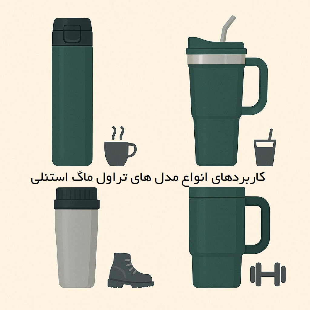 کاربرد انواع مدل های تراول ماگ استنلی