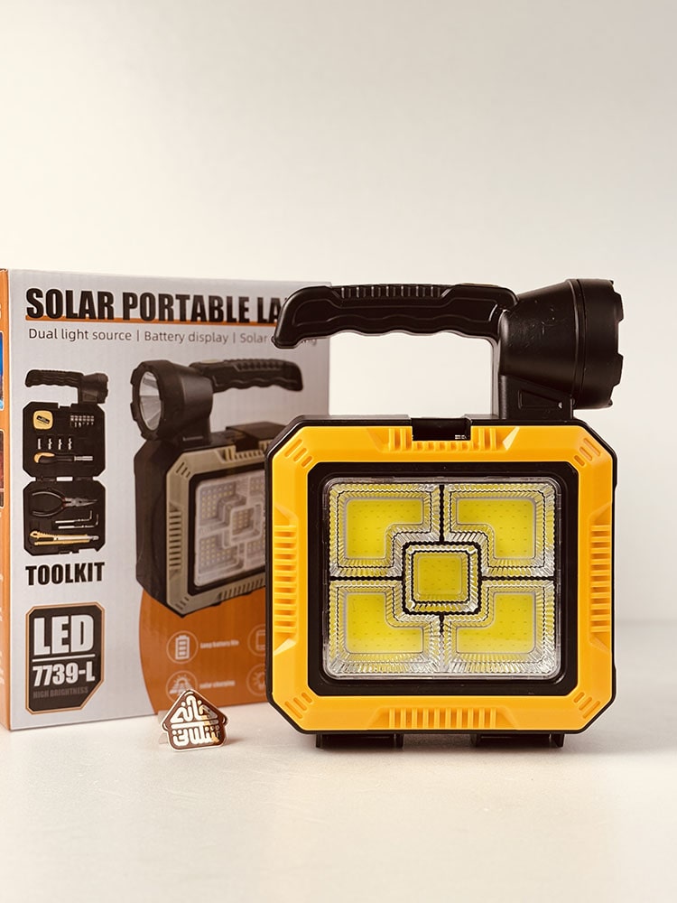 خرید کیت ابزار SOLAR PORTABLE چند منظوره دارای چراغ اضطراری