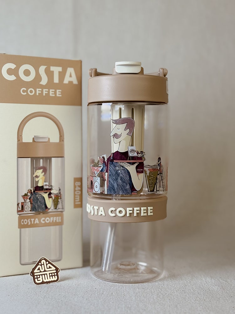 خرید قمقمه نی دار برند COSTA