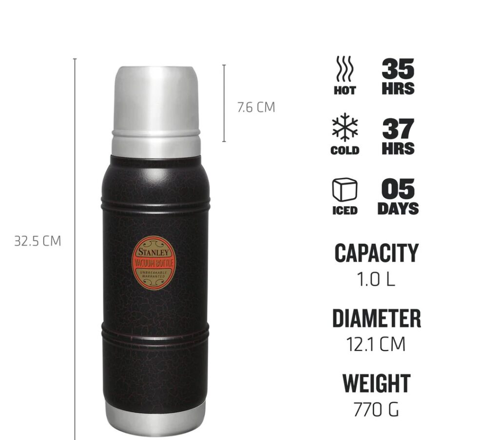 دما نگهداری فلاسک استنلی ۱۱۰سالگی Milestones Thermal Bottle 1L