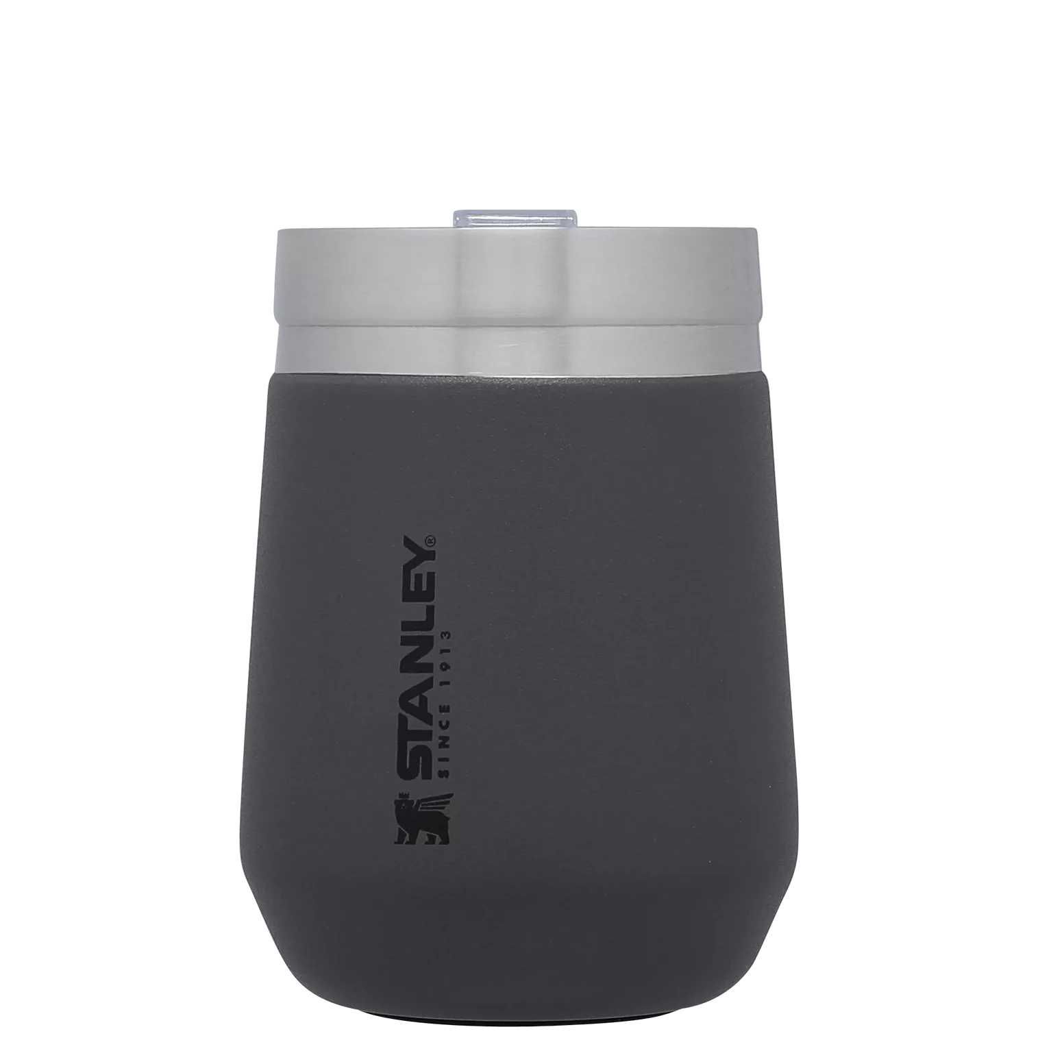 خرید ماگ استنلی درب تریتان 290 میلی لیتر سری GO TUMBLER ذغالی