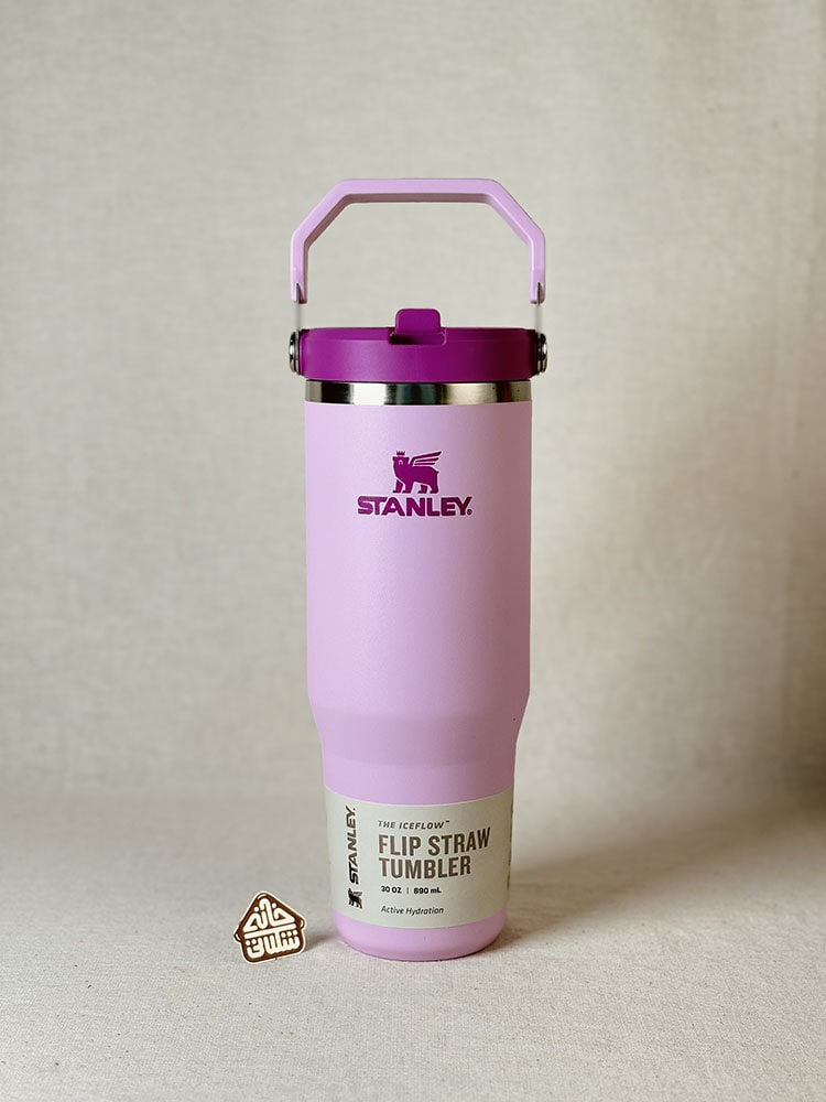 خرید تراول ماگ نی دار استنلی اورجینال مدل FLIP STRAW TUMBLER