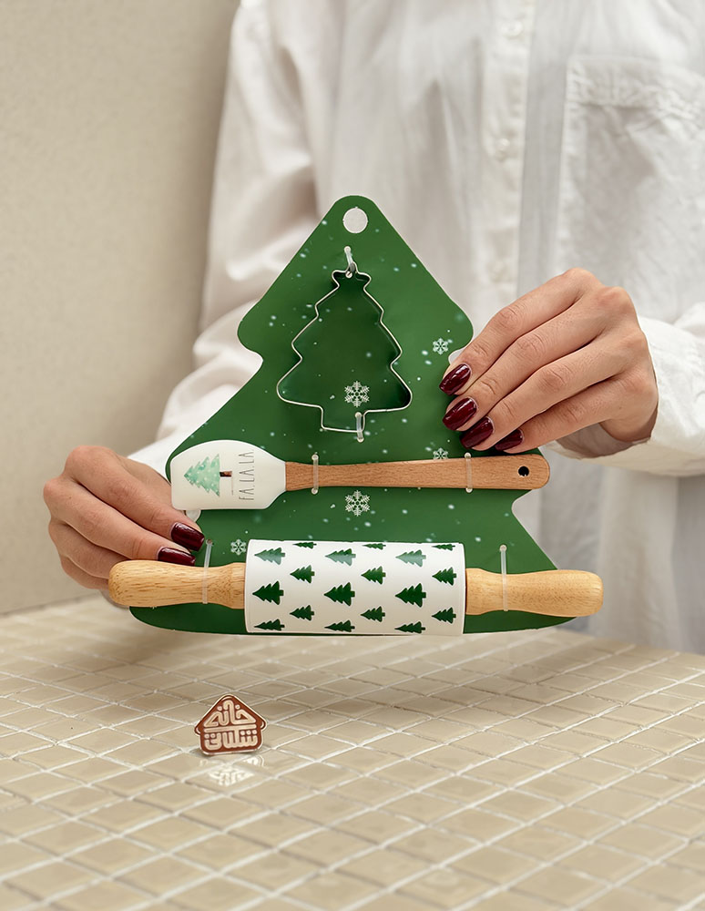 خرید ست 3 تیکه ابزار کریسمسی