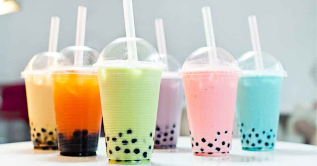 پاپینگ بوبا توپ‌ های ژله‌ای پر از آب میوه