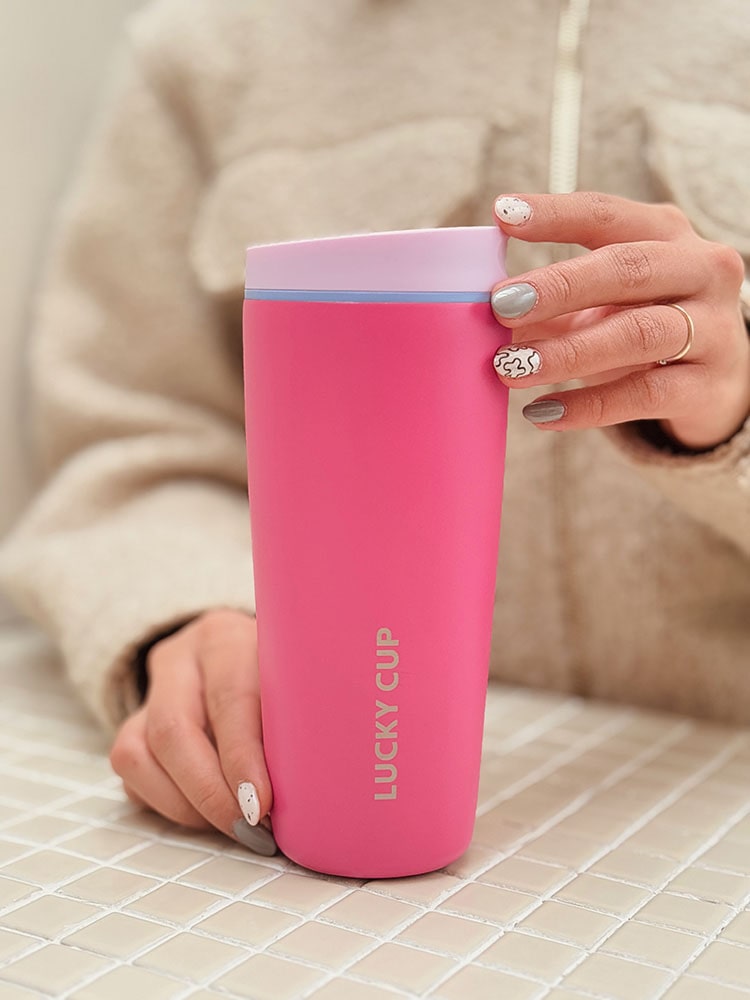 خرید تراول ماگ آسان نوش برند LUCKY CUP