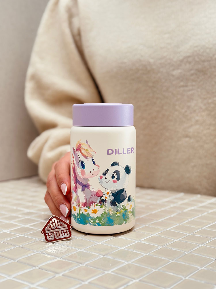 خرید مینی فلاسک پونی و پاندا برند diller
