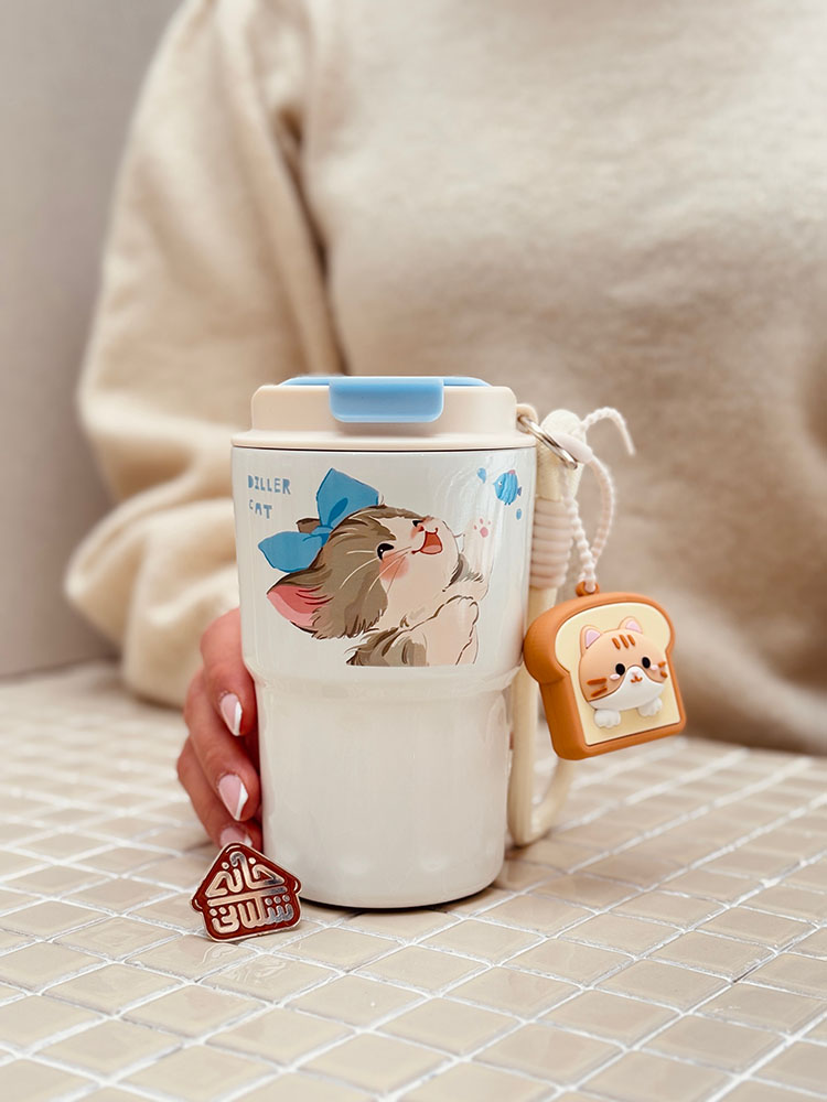 خرید تراول ماگ طرح گربه