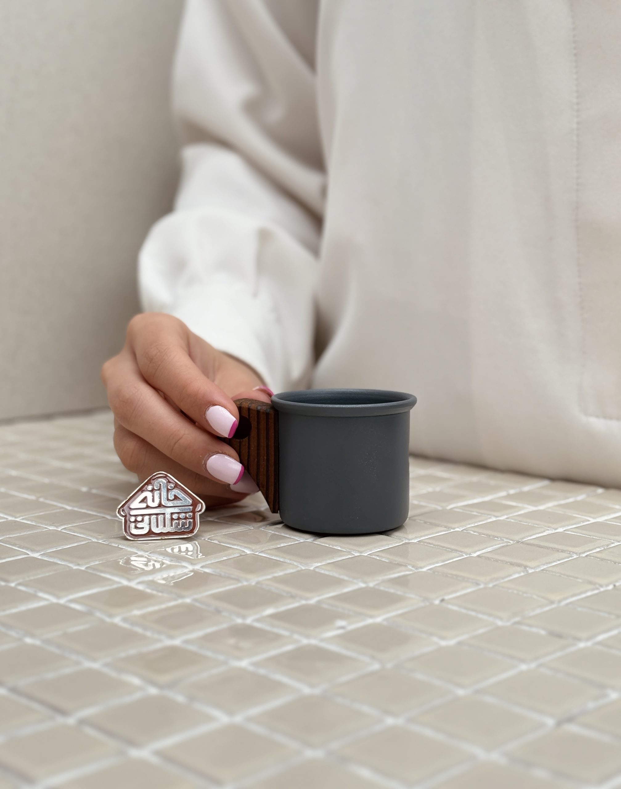 خرید شات لعابی دسته چوبی
