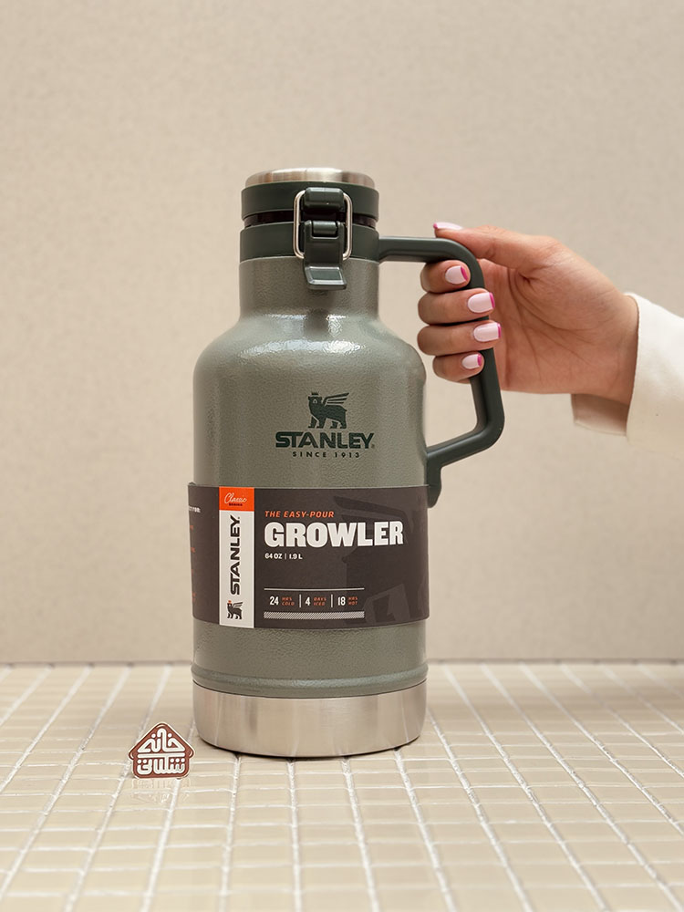 خرید فلاسک استنلی 1.9 لیتر دسته دار مدل GROWLER