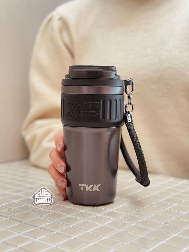 خرید تراول ماگ دوحالته باکس دار 630 میل برند لوکس چین TKK