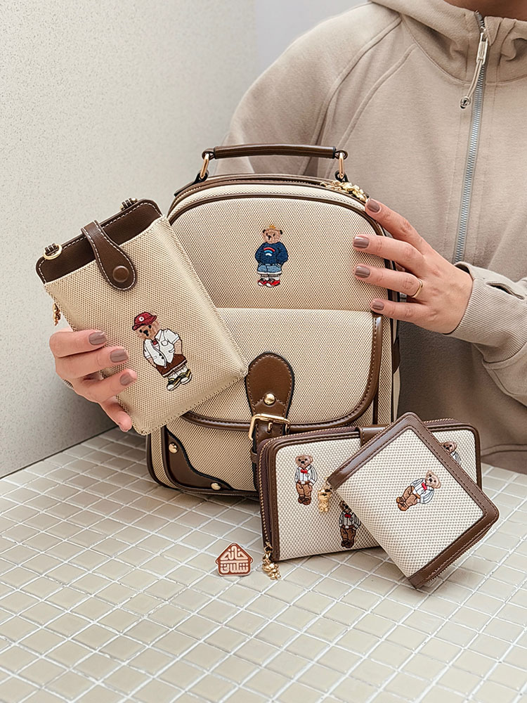 کوله اورجینال ساده و طرحدار تدی برند BEIBAOBAO کد003562 - تصویر 18