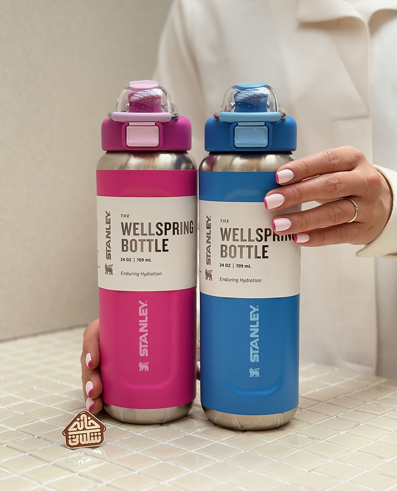 خرید بطری اورجینال استنلی 710 میل آسان نوش مدل WELLSPRING