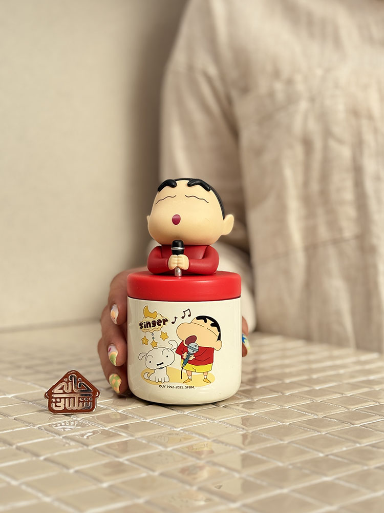 خرید مینی فلاسک 160 میل طرح فانتزی کالکشن کیوت شین چان Shin_chan