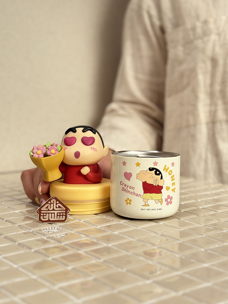 خرید مینی فلاسک 160 میل طرح فانتزی کالکشن کیوت شین چان Shin_chan