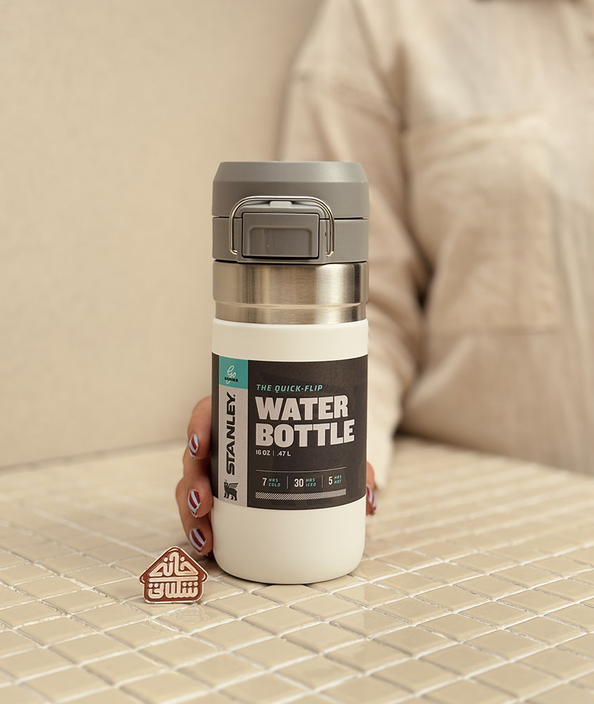 خرید بطری آب استنلی 470 میل مدل QUICK_FLIP WATER BOTTLE
