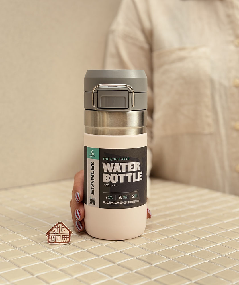 خرید بطری آب استنلی 470 میل مدل QUICK_FLIP WATER BOTTLE