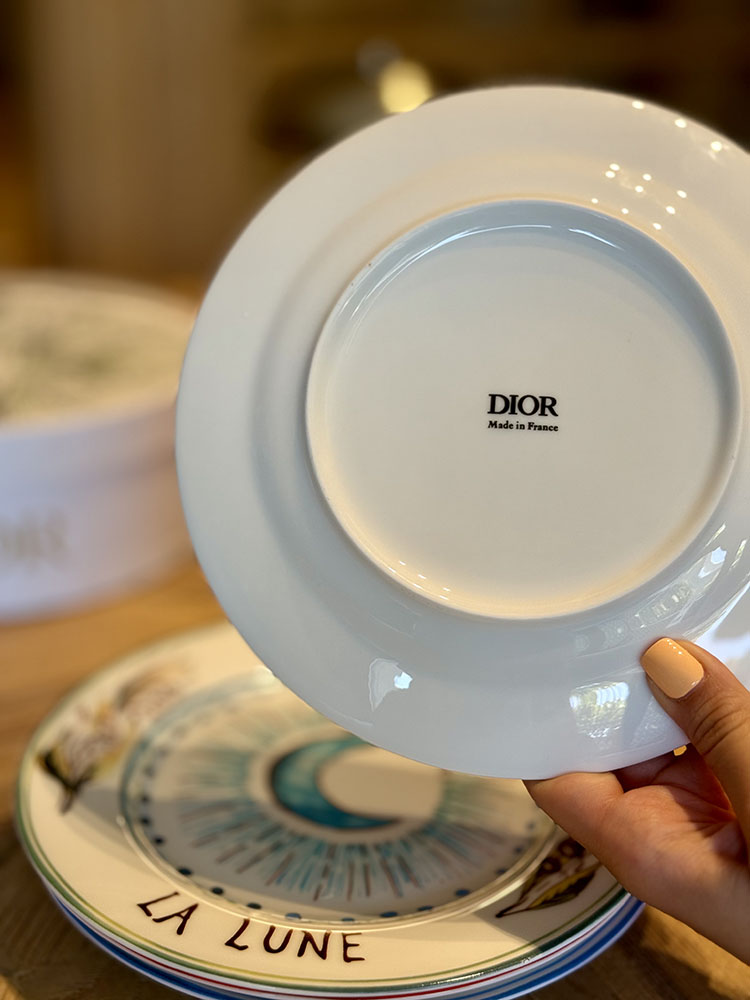 خرید ست 4 عددی بشقاب های طرحدار های کوالیتی برند DIOR