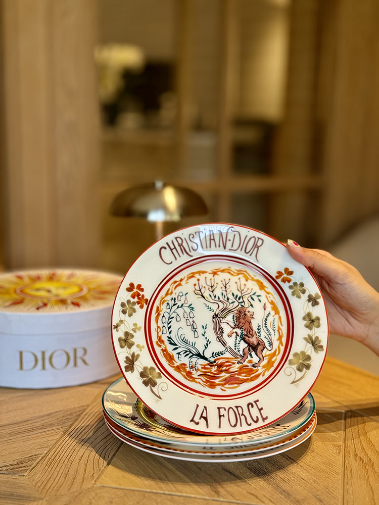 خرید ست 4 عددی بشقاب های طرحدار های کوالیتی برند DIOR