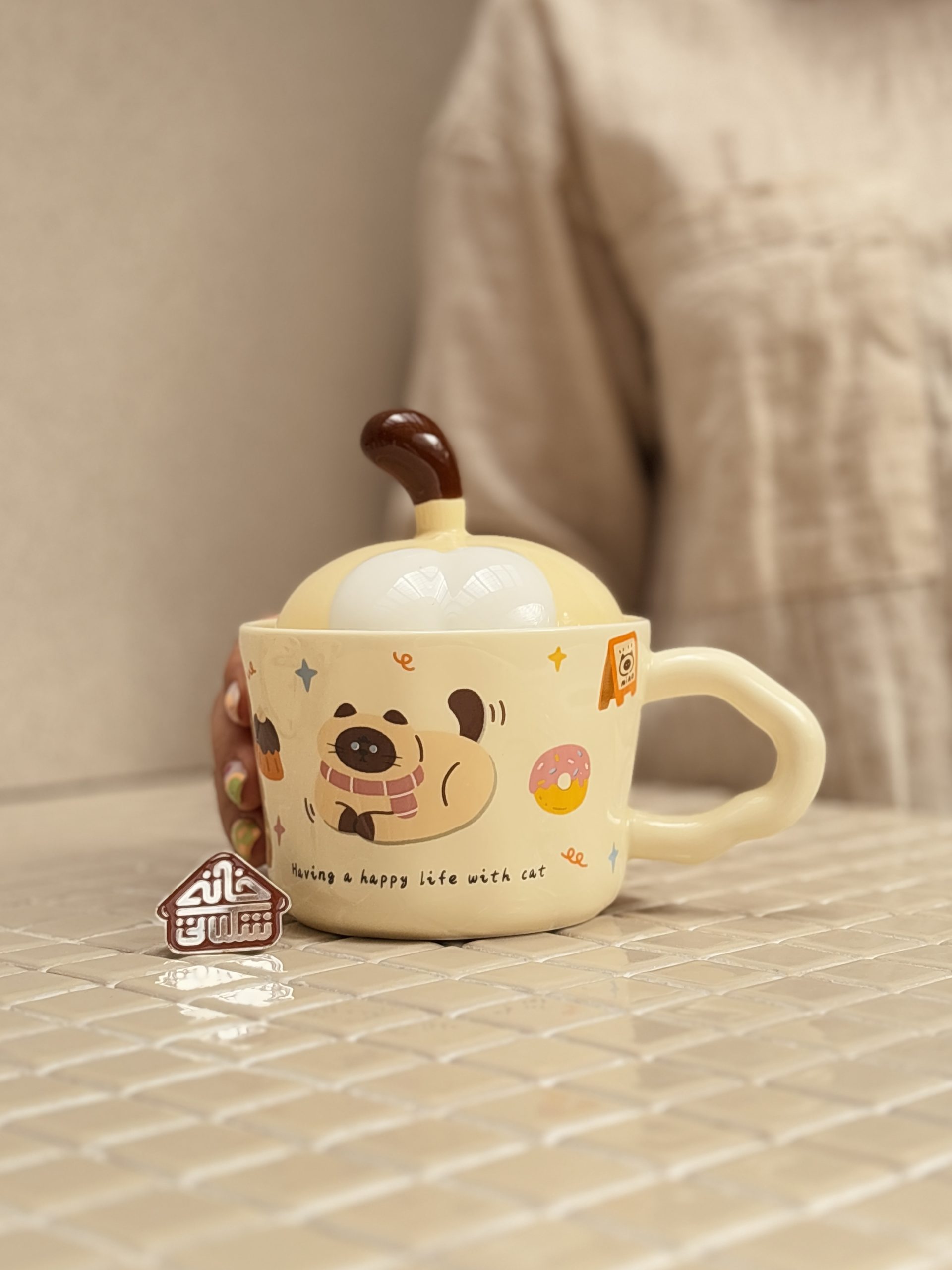 خرید ماگ فانتزی گربه