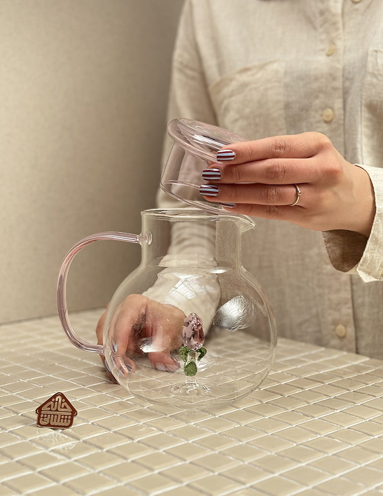 خرید پارچ گل رز