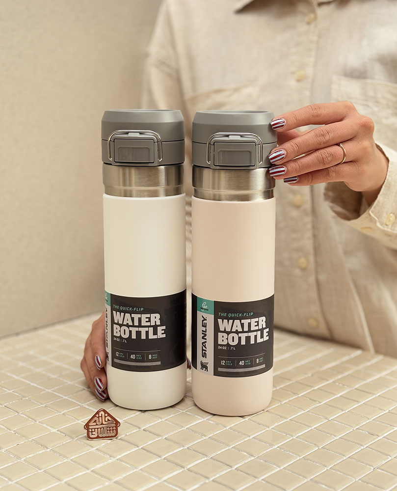 خرید بطری آب استنلی 700 میل مدل QUICK_FLIP WATER BOTTLE