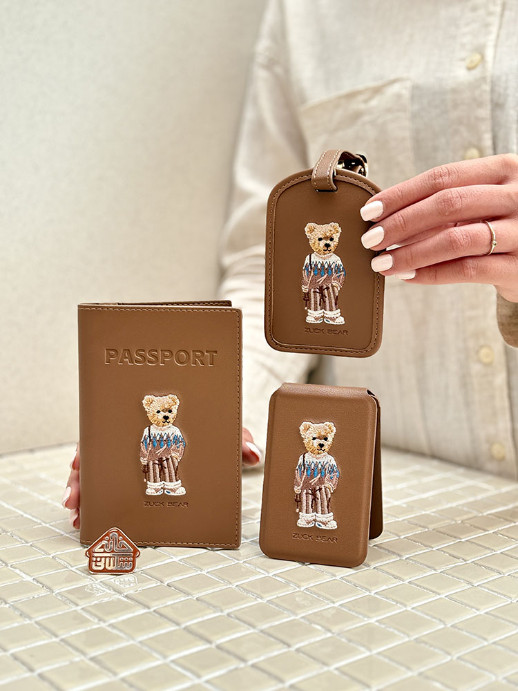 ست Aristo تدی گلدوزی برند zuck bear کد004053