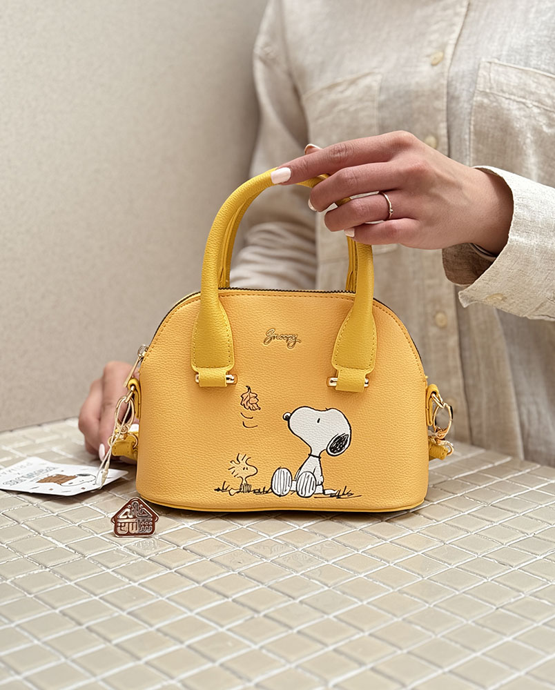 خرید کیف زرد طرح اسنوپی برند PEANUTS X PRIMARK