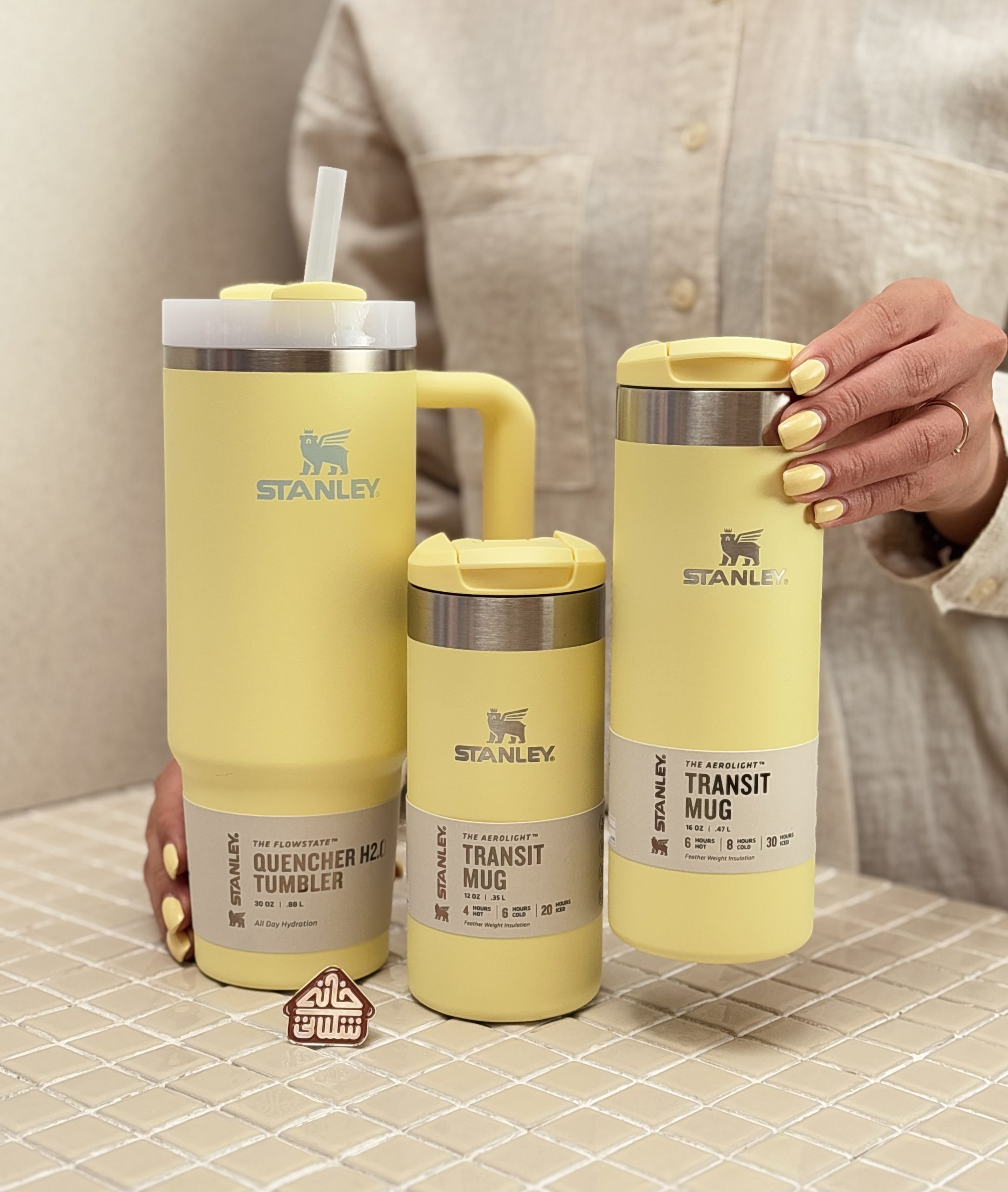 ماگ استنلی اورجینال نی دار تامبلر حجم 30 OZ مدل QUENCHER H2O TUMBLER - تصویر 10