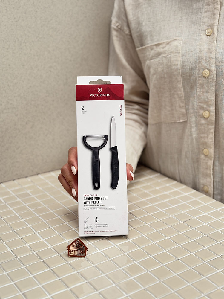 خرید ست پوست کن و چاقو برند ویکتورینوکس VICTORINOX 6.7113.22